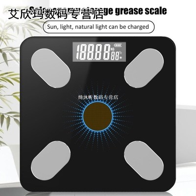 180kg Bathroom Wireless Glass Scales Bmi Body Fat Monitor We