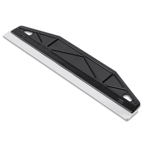 DIY Plastic Handle Wallpaper Scraper Stainless Steel Blade w