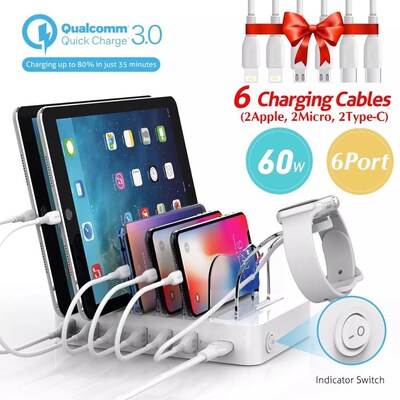 Leading Brand in USA Market, SooPii Quick Charge 3.0 60W/12