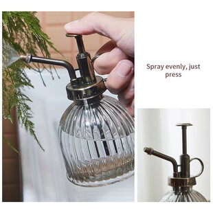 Plant Flower Glass Watering Pot Spray Bottle Sprinkler For