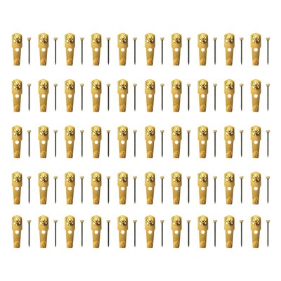 Picture Hangers,50 Pieces Picture Hanging Kit with Nails, 30