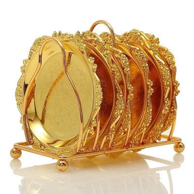 Series 6 Piece Roller Coaster Creative Drink Coaster Decorat