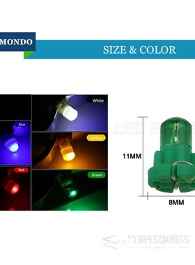 20x T3 LED Instrument Light Auto Car Interior Lighing bulbs