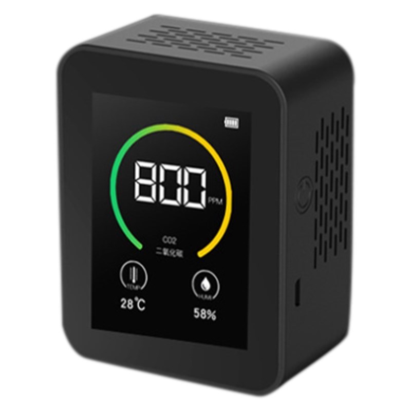 CO2 Monitor TFT Color Sn Smart Portable Carbon Dioxide, Temp