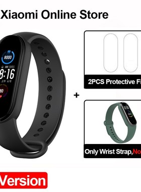 NEW  Mi Band 5 Miband 5 Bracelet 4 Color Touch Screen Fitnes