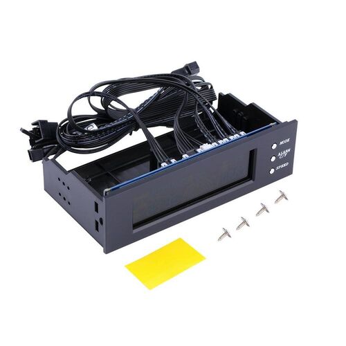 5.25 inch PC Fan Speed Controller Temperature Display LCD Fr