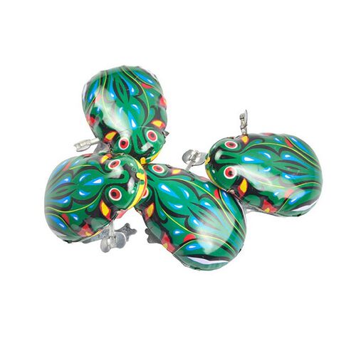Kids Classic Jumping For Frogs Tin Toys Wind Up Vintage Met