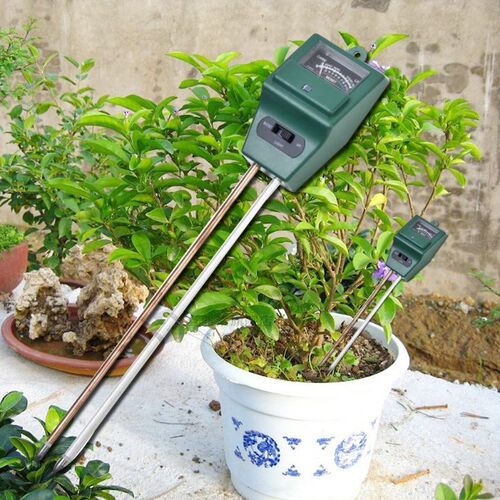 PH Meter 3 in1 Flowers Plant Soil Water Moisture Light Test