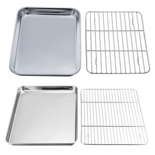 Oil Drain Oven Tray Cooling Rack Baking Cooker Cooking Stain