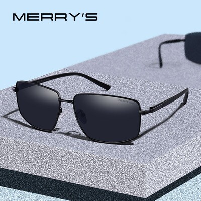 MERRYS DESIGN Men Classic Luxury Brand Sunglasses HD Polari