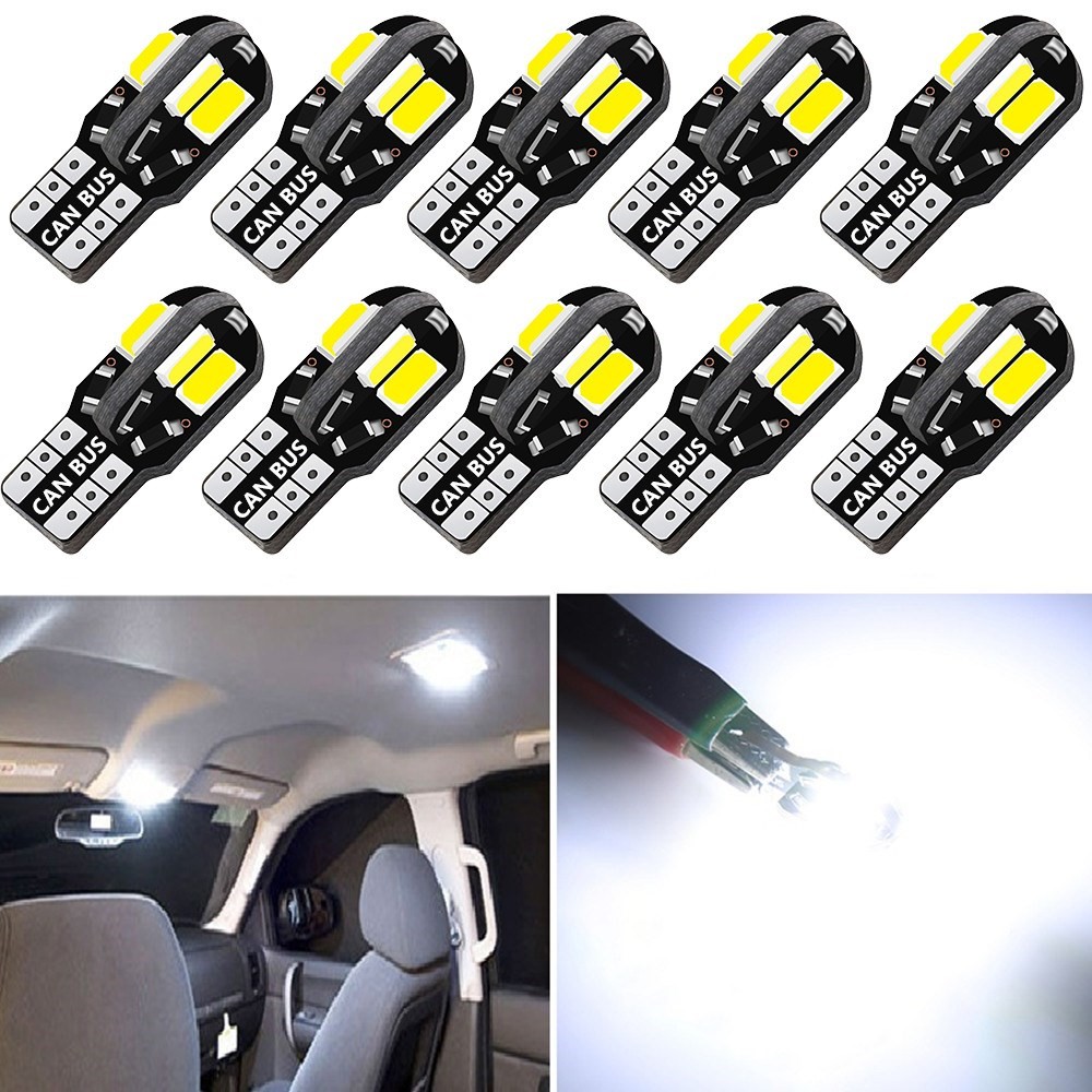10x Error Free T10 LED W5W 2825 Interior Light Bulb  BMW E46