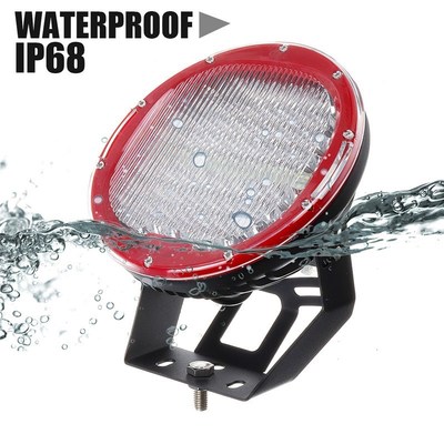 640W 9inch Round 12V Led Driving Work Light For 4x4 Offroad
