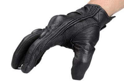 Motorcycle Gloves   moto leather Carbon cycling winter glove
