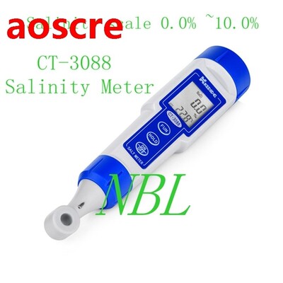 Pen Type Digital Salinity Meter Waterproof LCD Salinometer 0