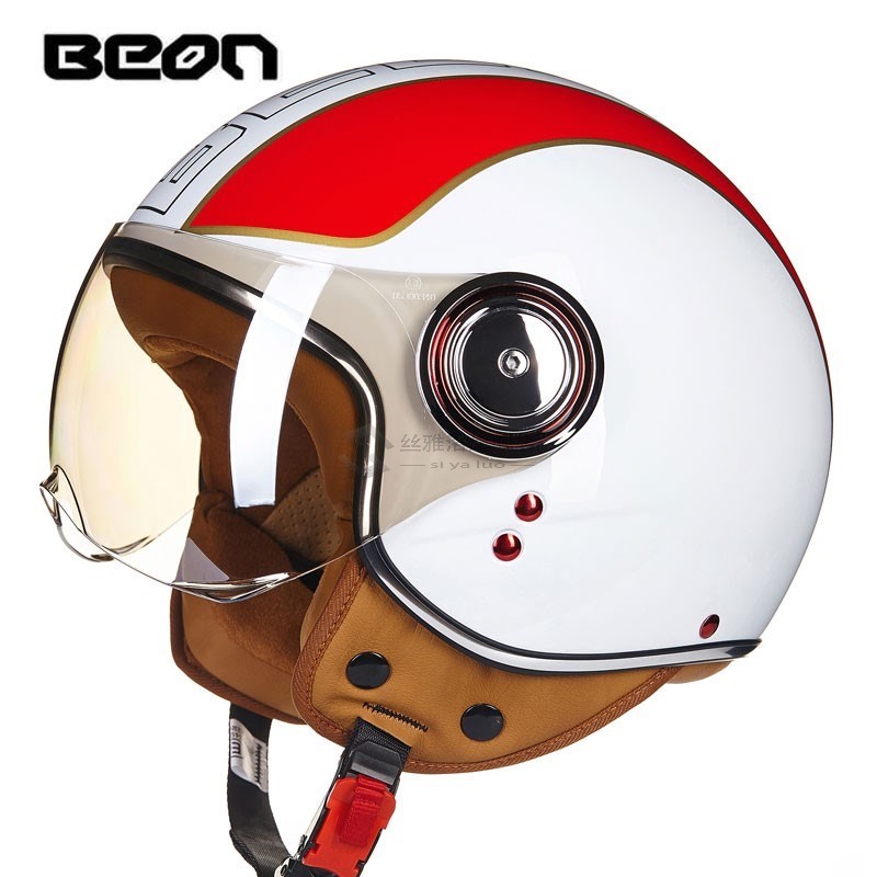 Motorcycle scooter Helmet 3/4 Open Face halmet motocross vin