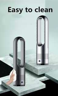 SUSWEETLIFE 18 inch Electric leafless fan table fan cleanin