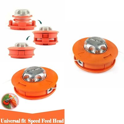 niversal Bump Feed Line Trimmer Head Aluminum Strimmer Grass