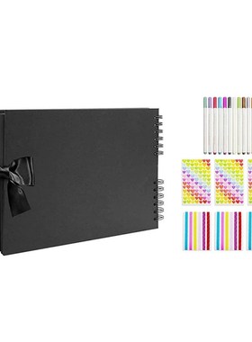 Scrapbook Photo Album with 80 Pages/40 Sheets Hardcover Craf