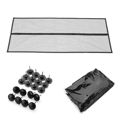 Magnetic Screen Door-Self-Sealing Heavy-Duty Handless Mesh
