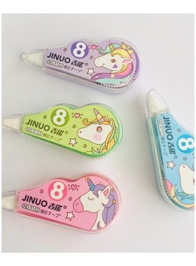 *4 pcs/pack nicorn Practical Correction Tape Promotional Gif