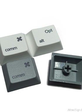 2Pcs PBT keycaps Commond And Option Keys Cherry MX Key Caps