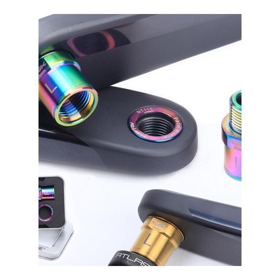 One Pair Titanium Ti Alloy Bike Pedal Axle Extenders Bicycle