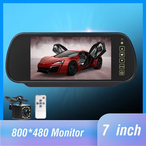 Reverse Parking System 7 inch TFT LCD Screen Car Monitor Rea