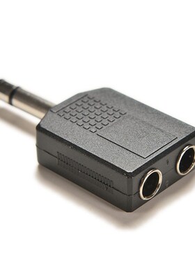 Single Male to Female 6.35mm Dual Mono Stereo Jack Headphon