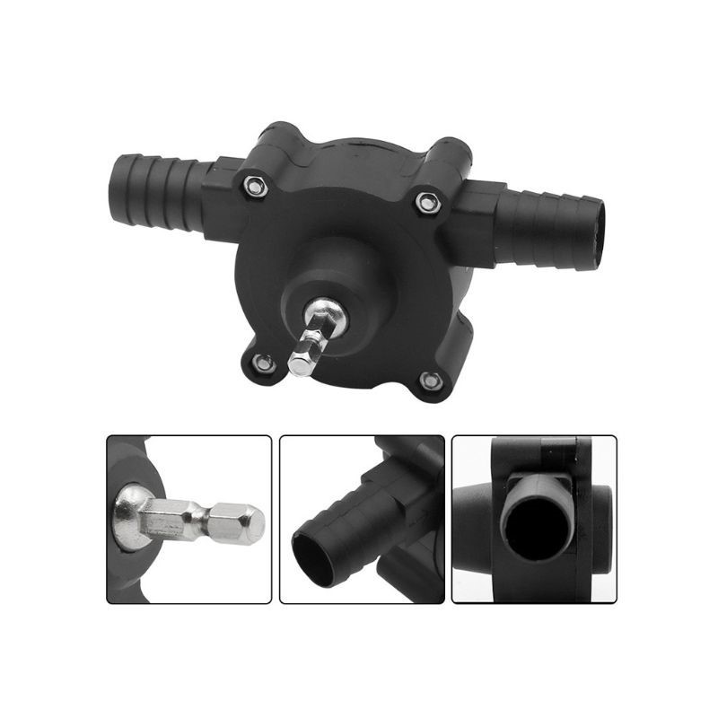 Electric Drill Pump Self Priming Transfer Water Pump 1/4'' S