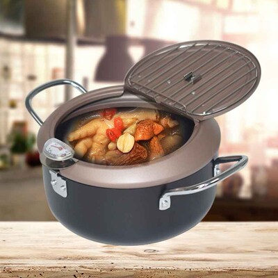 Home With Thermometer Japanese Style Kitchen Oil Drip Rack T