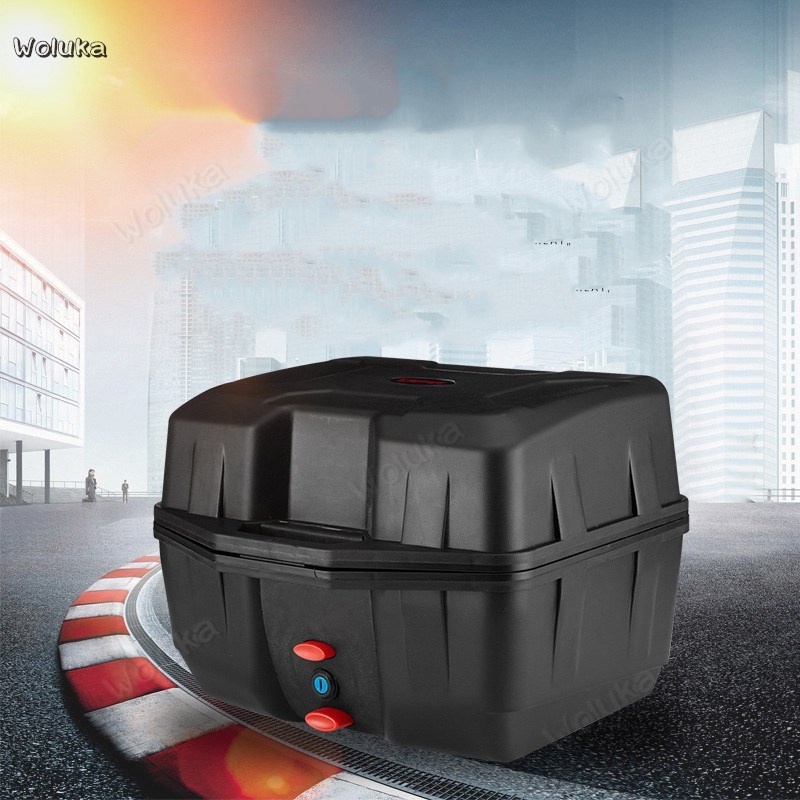 Motorcycle box universal electric vehicle rear trunk scooter