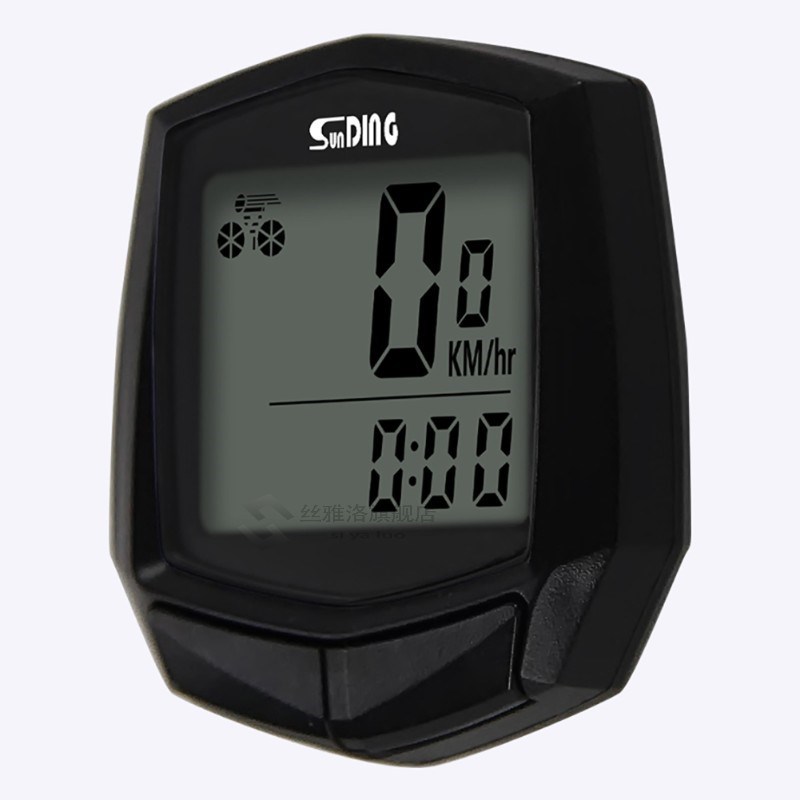 1PCS Waterproof Wireless Digital Bike Ride Speedometer Odome