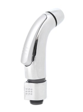 Chrome ABS Toilet Handheld Bidet Sprayer Shattaf Cloth Diape