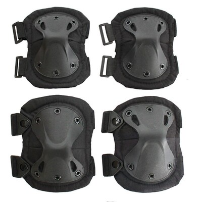 Tactical Knee Protector Paintball Airsoft Hunting War Game K