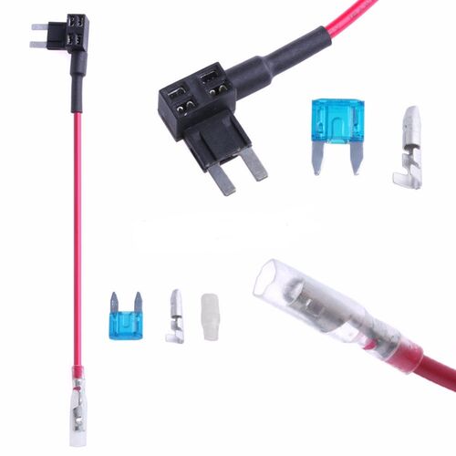 1 set Car Micro Blade Mini ATM Fuse Adapter tap DUal Circui