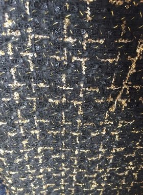 free ship tweed fabric warm color soft feel weaved Needled f