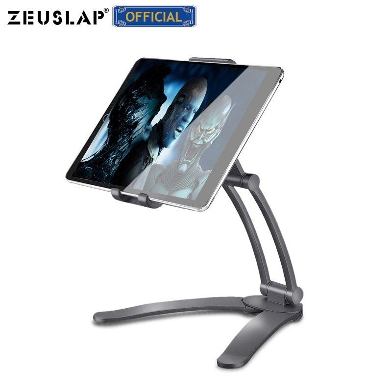 Rotating Portable Monitor Wall Desk Metal Stand Fit  Below 1