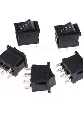 5pcs/lot ON/OFF KCD2 203 6P Boat Rocker Switch Car Dash Dash