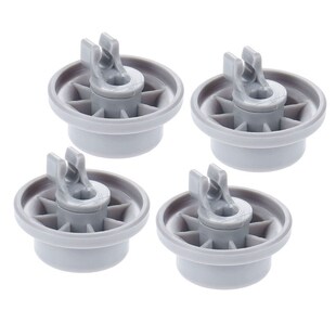 8Pcs Dishwasher Lower Rack Basket Dishrack Wheel Roller Axle