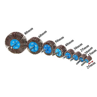 15-80mm 80 Grit Sanding Flap Wheel Disc Abrasive Polishing G