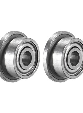 2pcs F692ZZ Flange Ball Bearing 2x6x3mm Double Metal Shielde