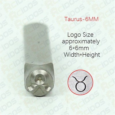 6MM Horoscope/Twelve constellations Zodiac Sign 12PCS  Desi