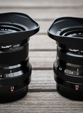 CNC Aluminum alloy Square Lens Hood with Cap for Fuji FUJIN