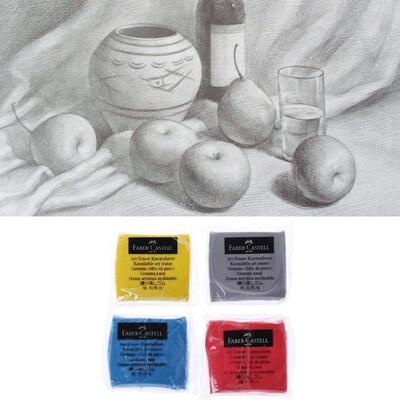 Kneaded Rubber Art Sketch Drawing Eraser Pencil Pastel Art S