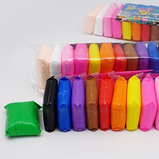 QWZ Light Clay Air Dry Polymer Plasticine Modelling Clay Su