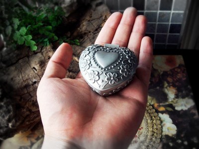 Silicone Mold Soap Molds Princess Jewelry Box Moulds Heart-s