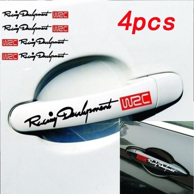 Car door handle car sticker door handle reflective sport sti
