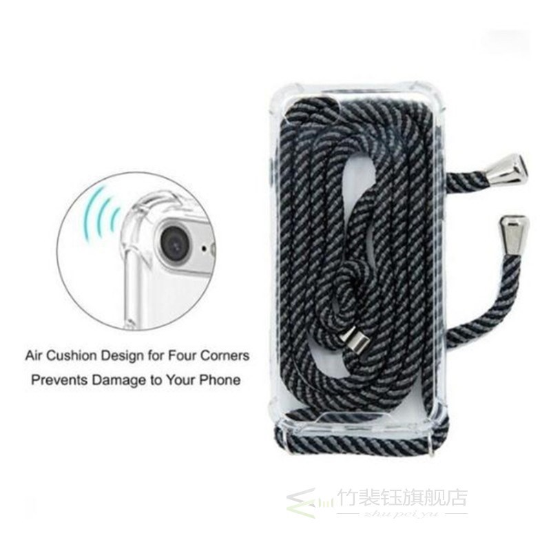 Shockproof Necklace Cell Phone Lanyard Strap Case for iPhon