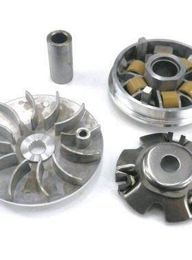 Motorcycle Variator Set With Roller Fan Clutch For Gy6 125 1