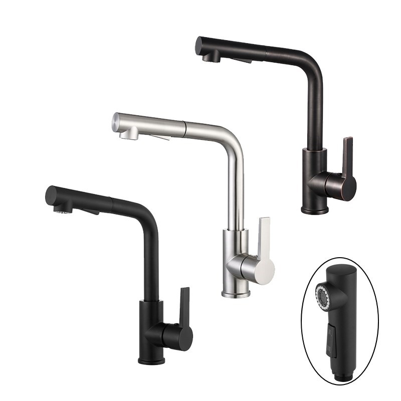Kitchen Basin Faucet Pull Out Sink Mixer Tap Bathroom Taps S